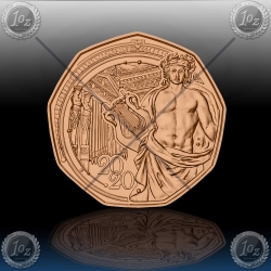  5 EVRO AVSTRIJA 2020 "NOVO LETO" UNC
